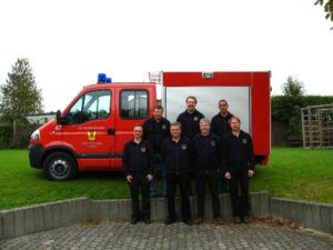 Der Vorstand des Fördervereins der Freiwilligen Feuerwehr Eckfeld 2008